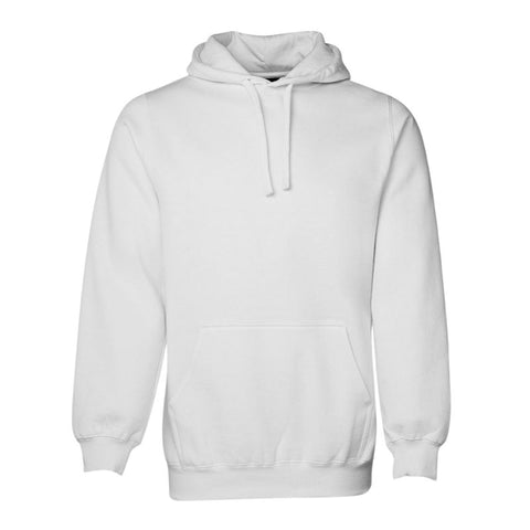 Netball Umpire Fleece Hoodie "White" -  Front View