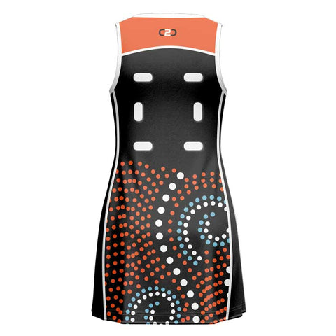 Dot Core Netball Dress Custom Design Your Own